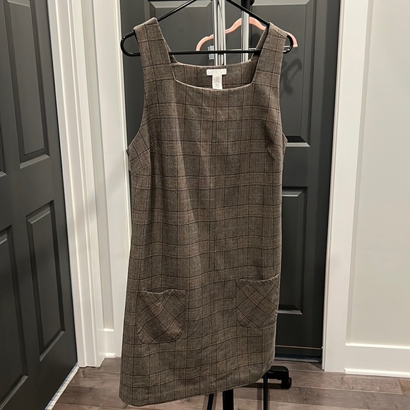 H&M Dresses & Skirts - Brown plaid jumper